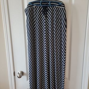 Reitmans Long Striped Skirt Size XXL